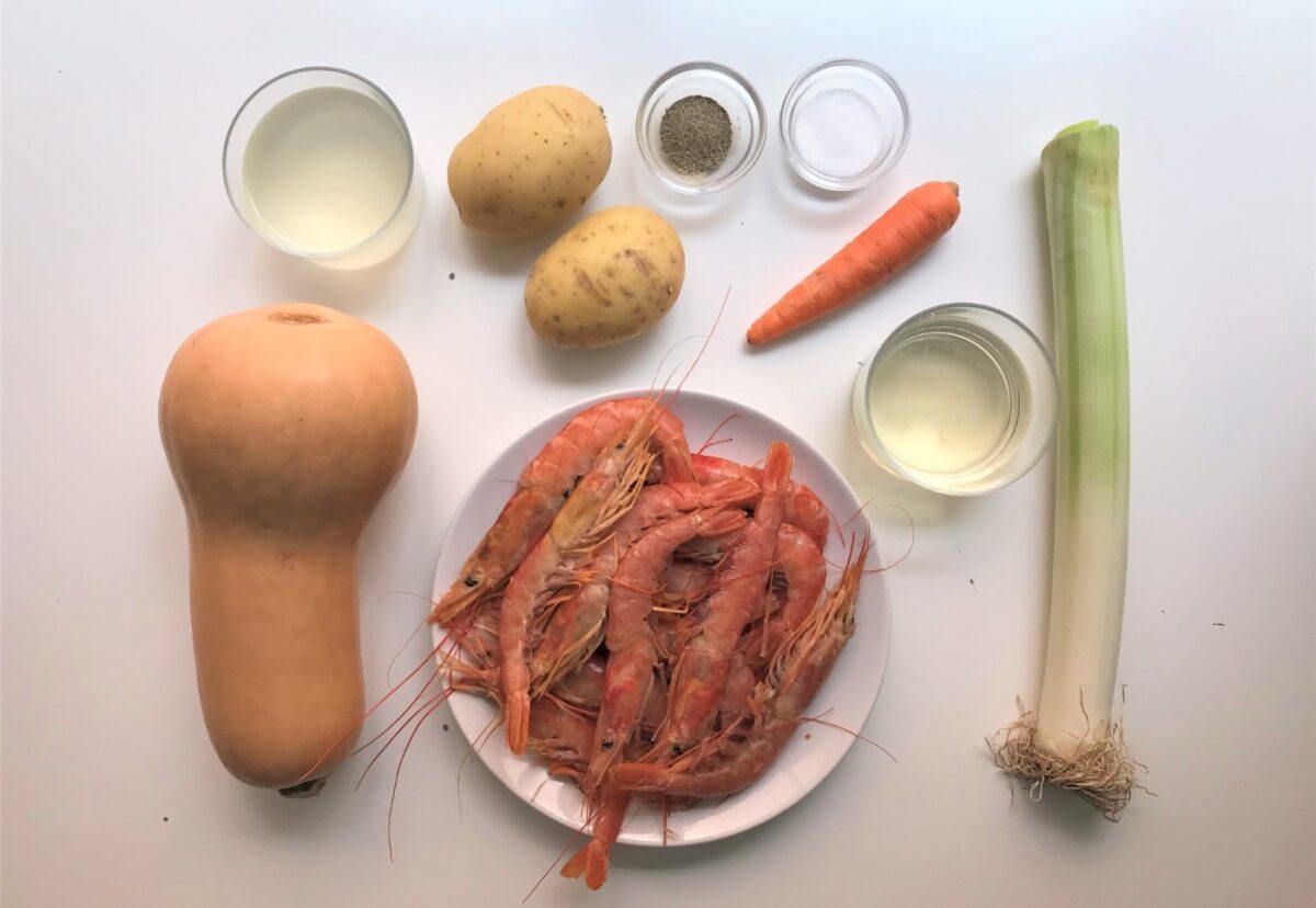 Crema de Navidad con calabaza. Receta fácil y deliciosa