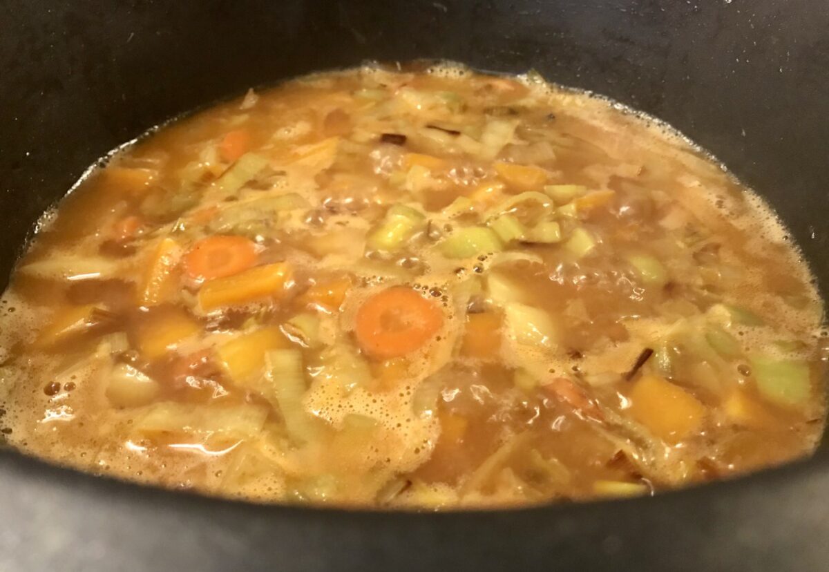 Crema de Navidad con calabaza. Receta fácil y deliciosa