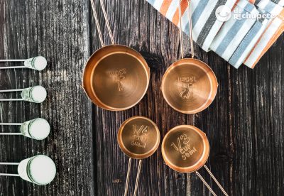 Equivalencias de medidas en cocina