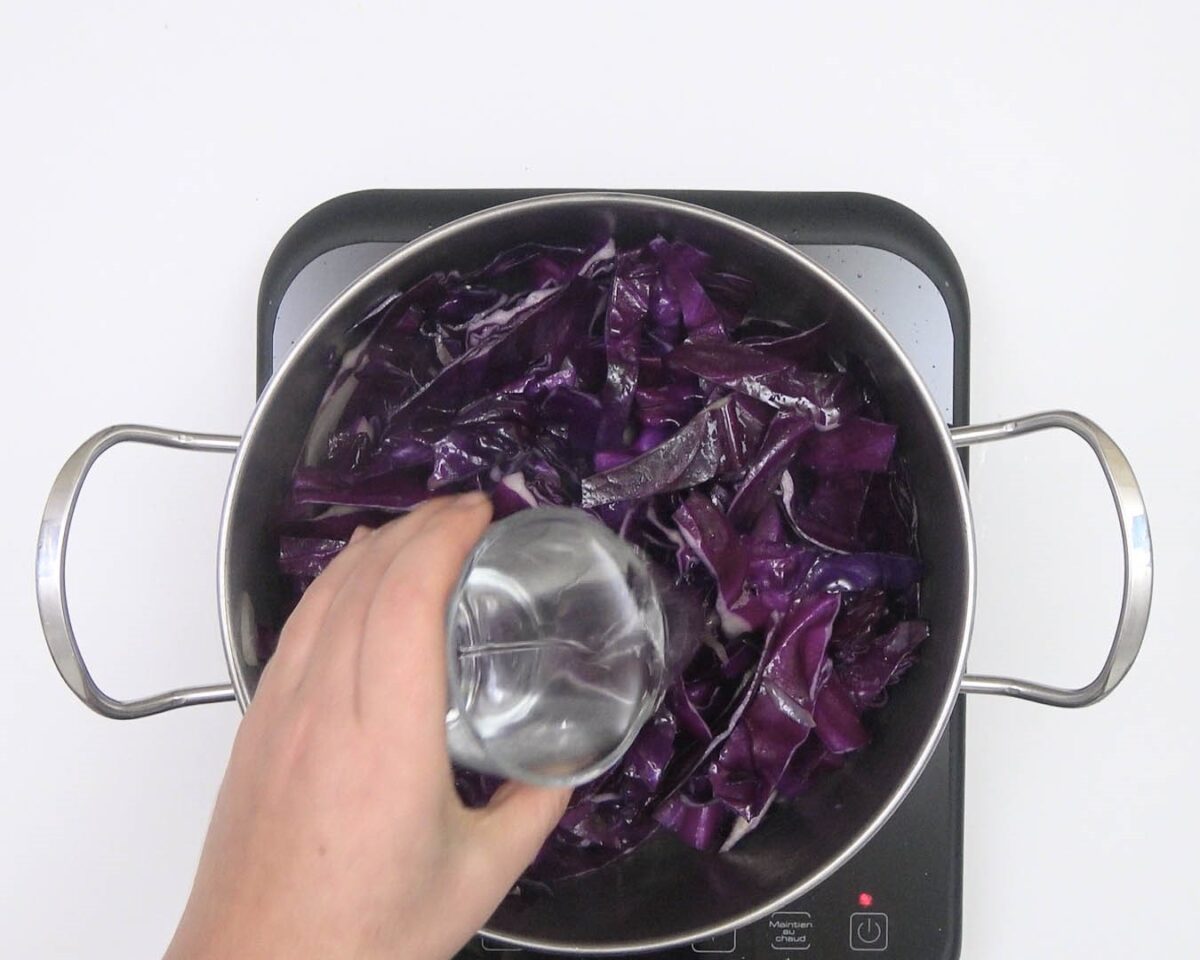 Lombarda con piñones. Receta navideña ideal para comer sano en Navidad
