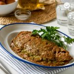 Tortilla de alcachofas. Receta fácil, sana y ligera paso a paso