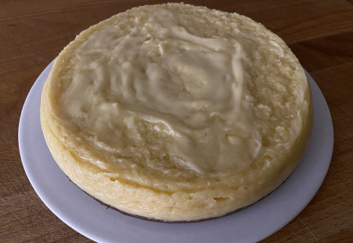 Tarta de queso al microondas. La tarta perfecta para principiantes en la cocina