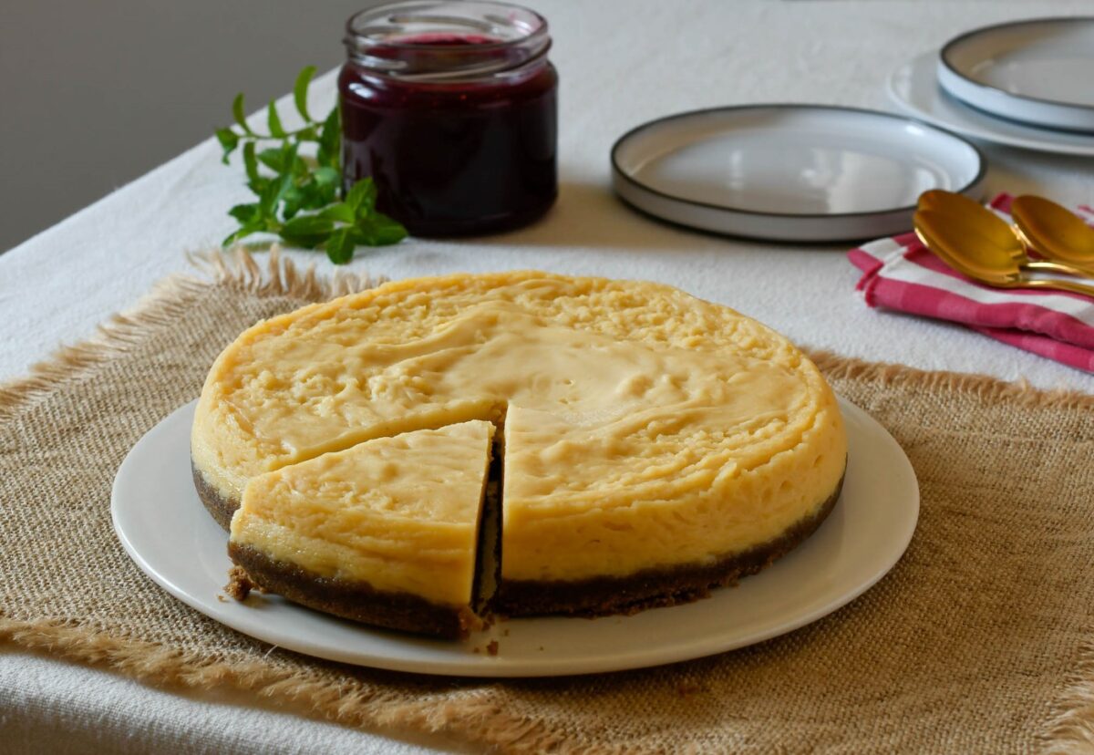 Tarta de queso al microondas. La tarta perfecta para principiantes en la cocina