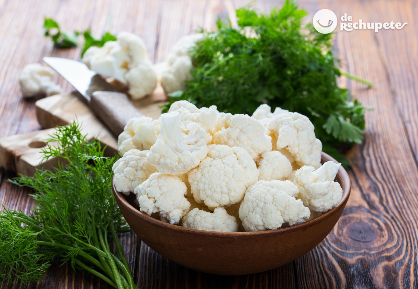 Coliflor. Beneficios, propiedades y usos en la cocina. Comer sano y sabroso