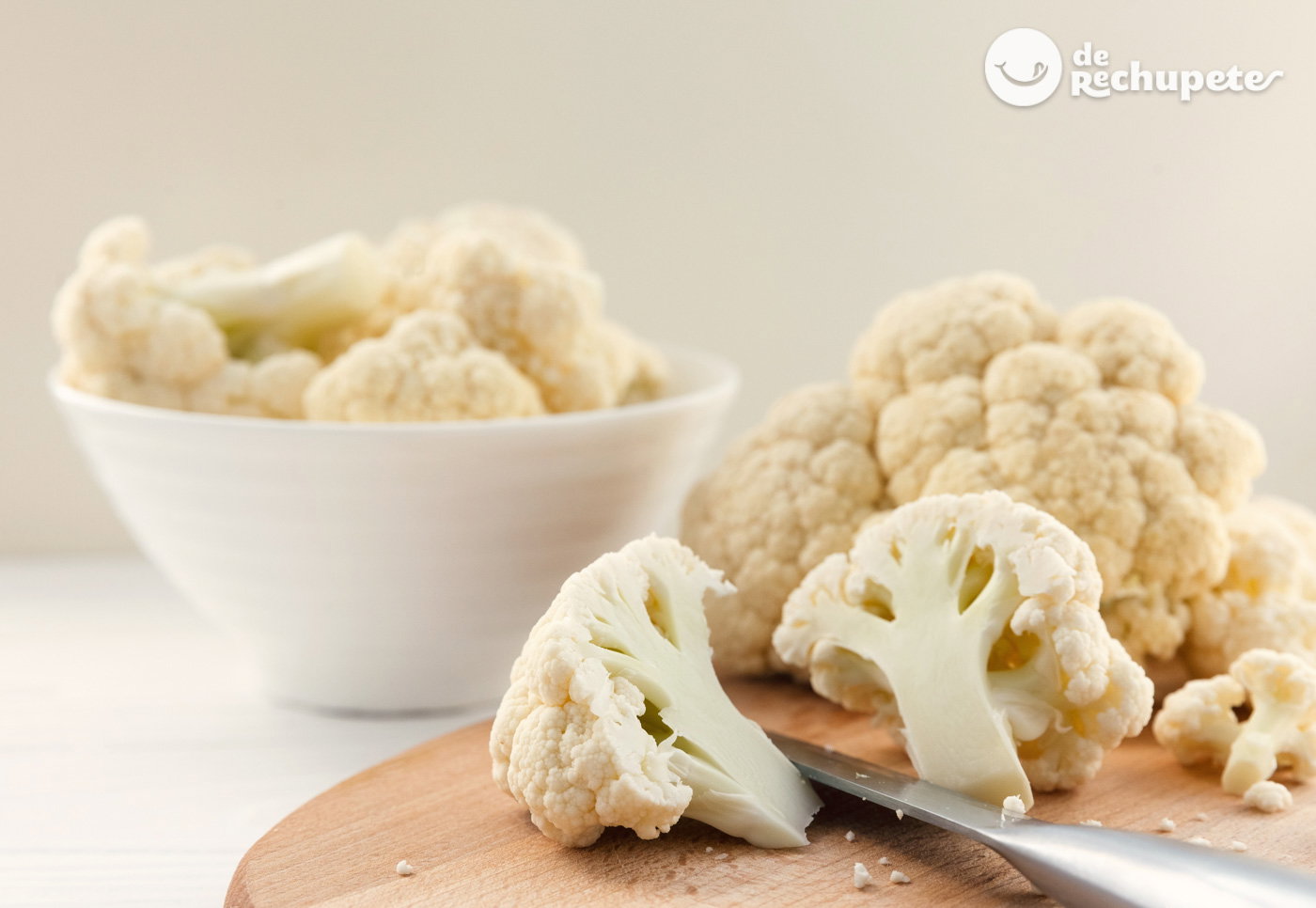 Coliflor. Beneficios, propiedades y usos en la cocina. Comer sano y sabroso