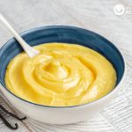 Crema pastelera con harina de arroz, sin gluten y sin lactosa