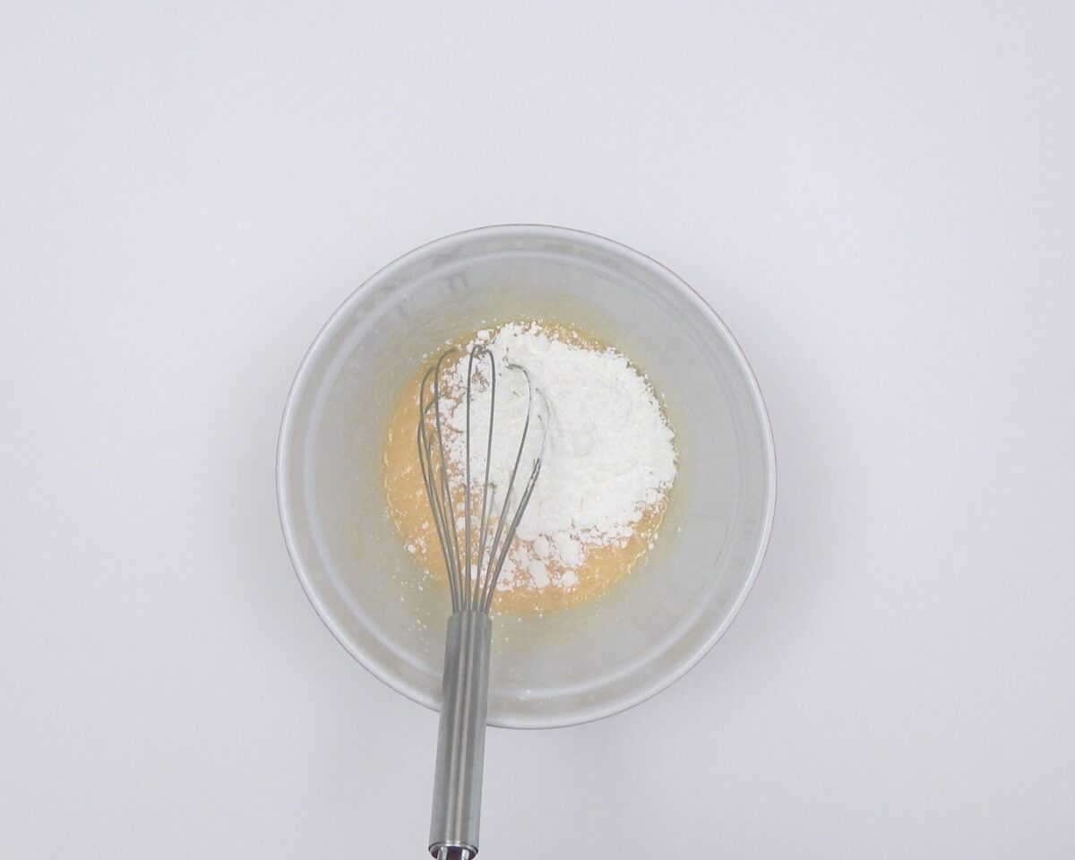 Crema pastelera con harina de arroz, sin gluten y sin lactosa