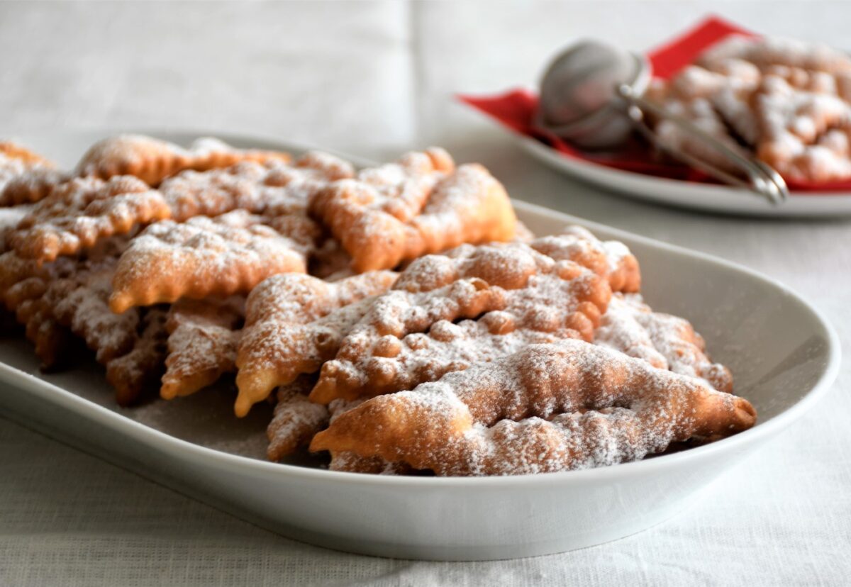Cómo hacer galani italianos. Receta veneciana de Carnaval