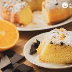 Bizcocho de naranja y chocolate: jugoso, fácil y delicioso