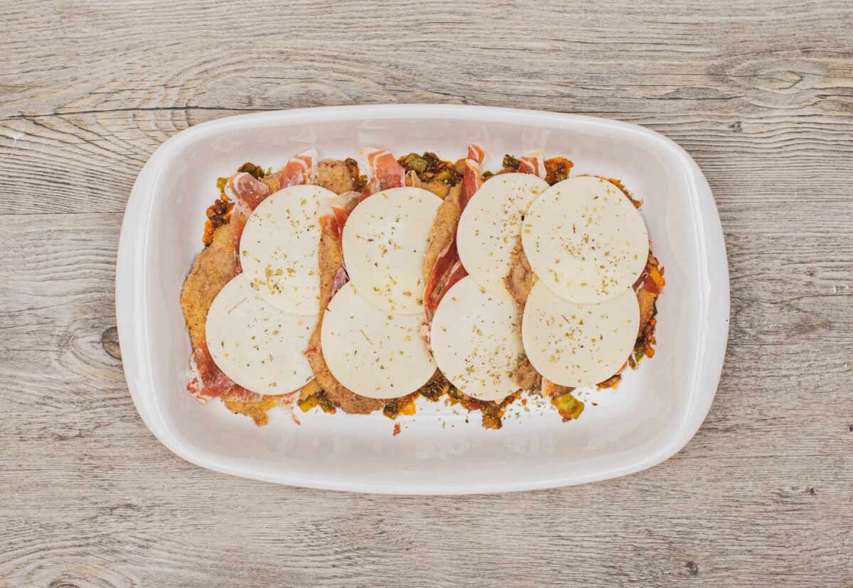 Milanesas de ternera a la napolitana. Receta argentina paso a paso