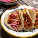 Tacos de cochinita pibil al horno. Receta mexicana paso a paso