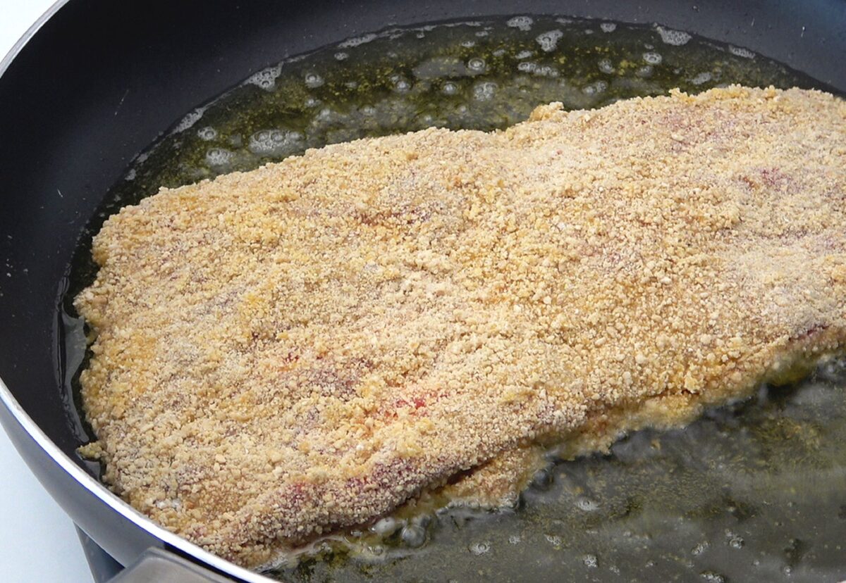 Cachopo al estilo gallego, relleno de lacón y queso de Arzúa-Ulloa