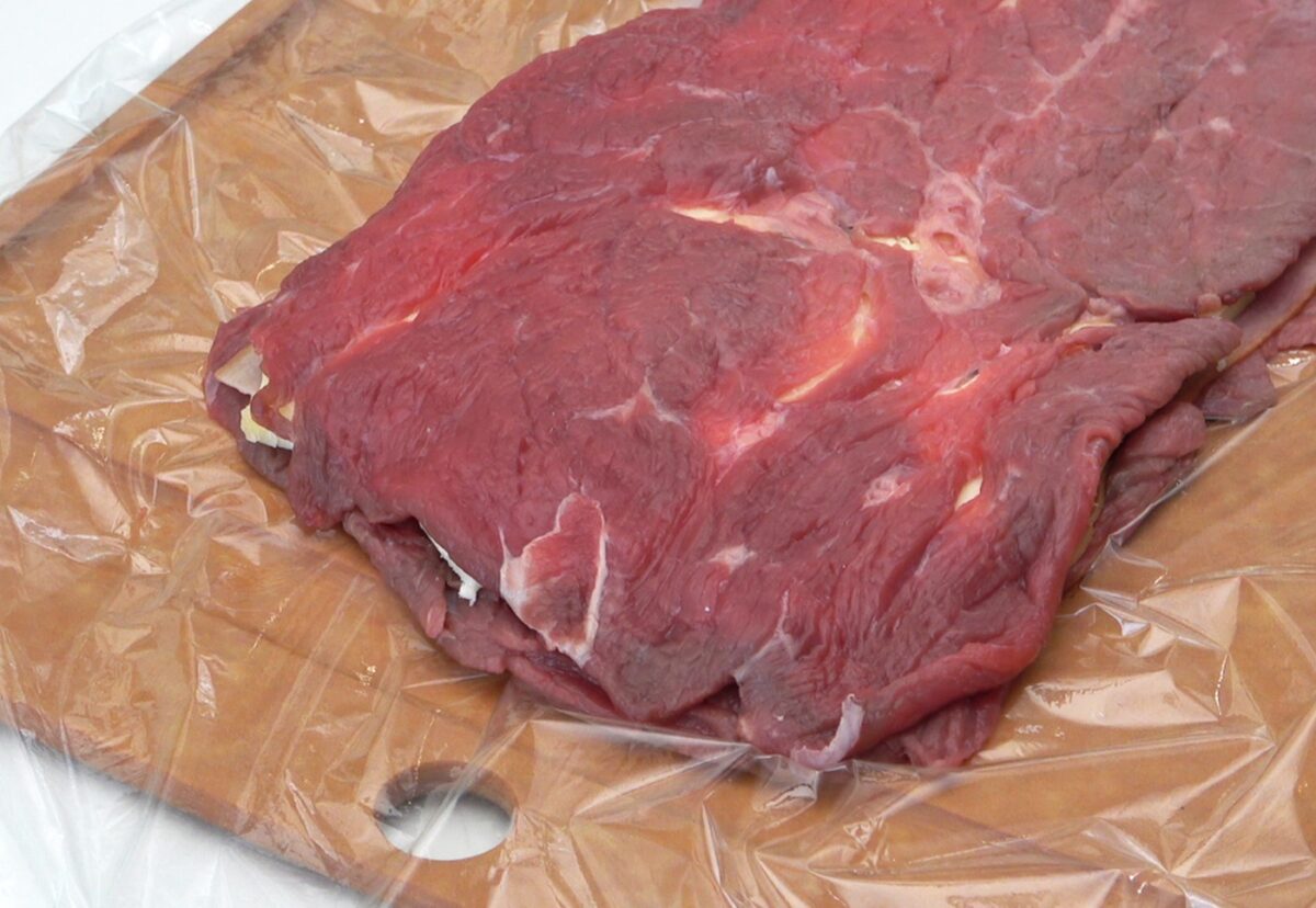 Cachopo al estilo gallego, relleno de lacón y queso de Arzúa-Ulloa