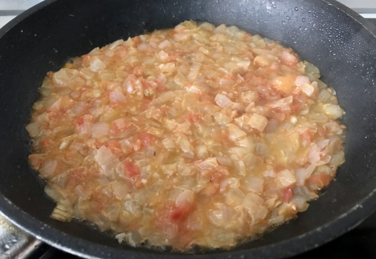 Patatas con bacalao, receta de la abuela