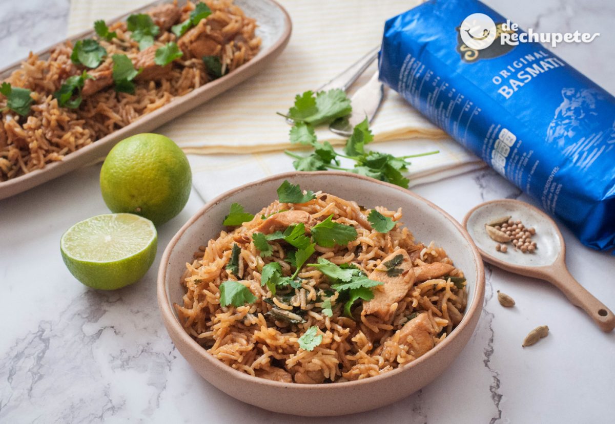 Cómo hacer arroz pilaf con pollo. Arroz estilo pulao Kashmiri de pollo