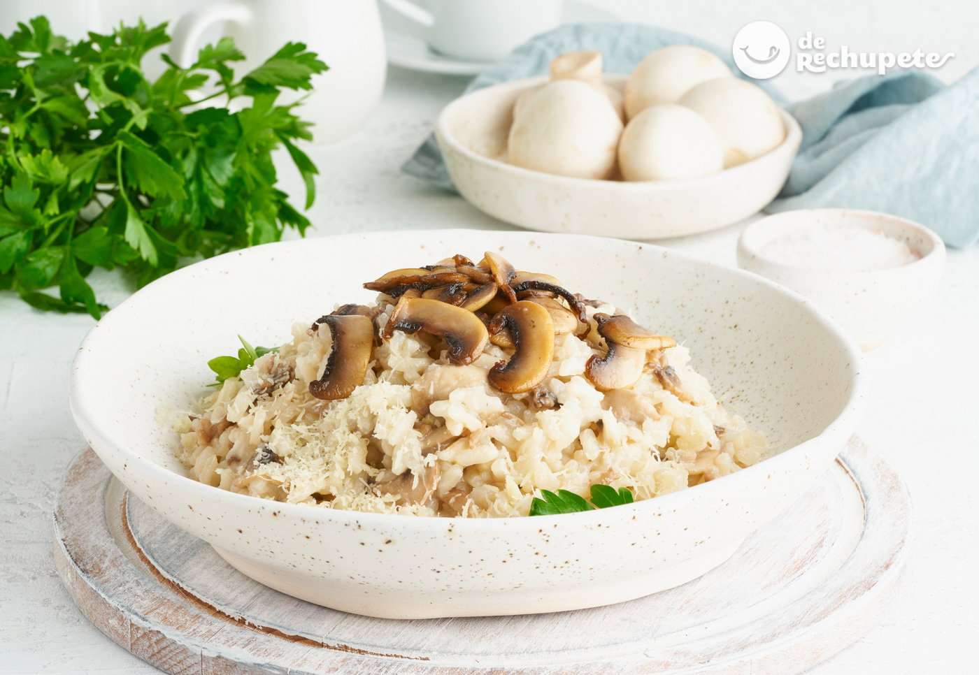 Arroz Arborio. La variedad italiana de arroz de grano corto perfecto para tus risottos