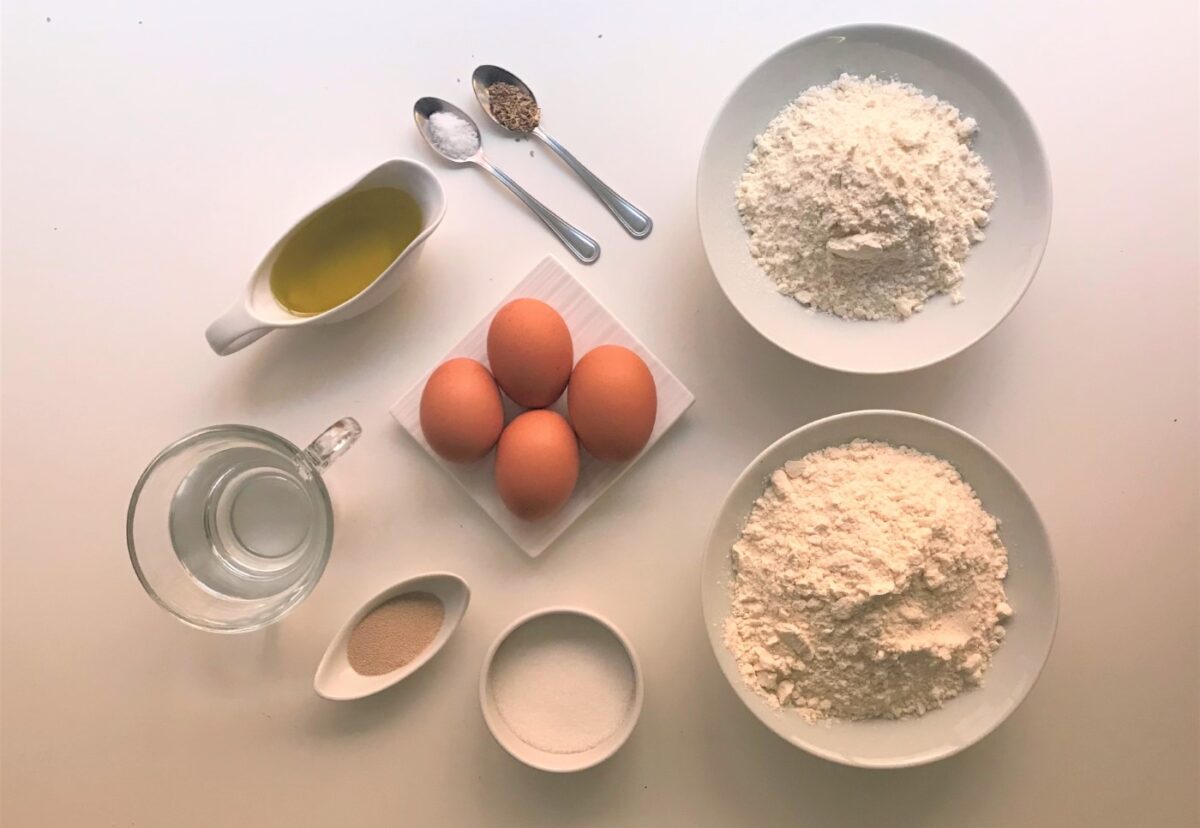 Hornazos dulces de Jaén. Receta tradicional de Semana Santa