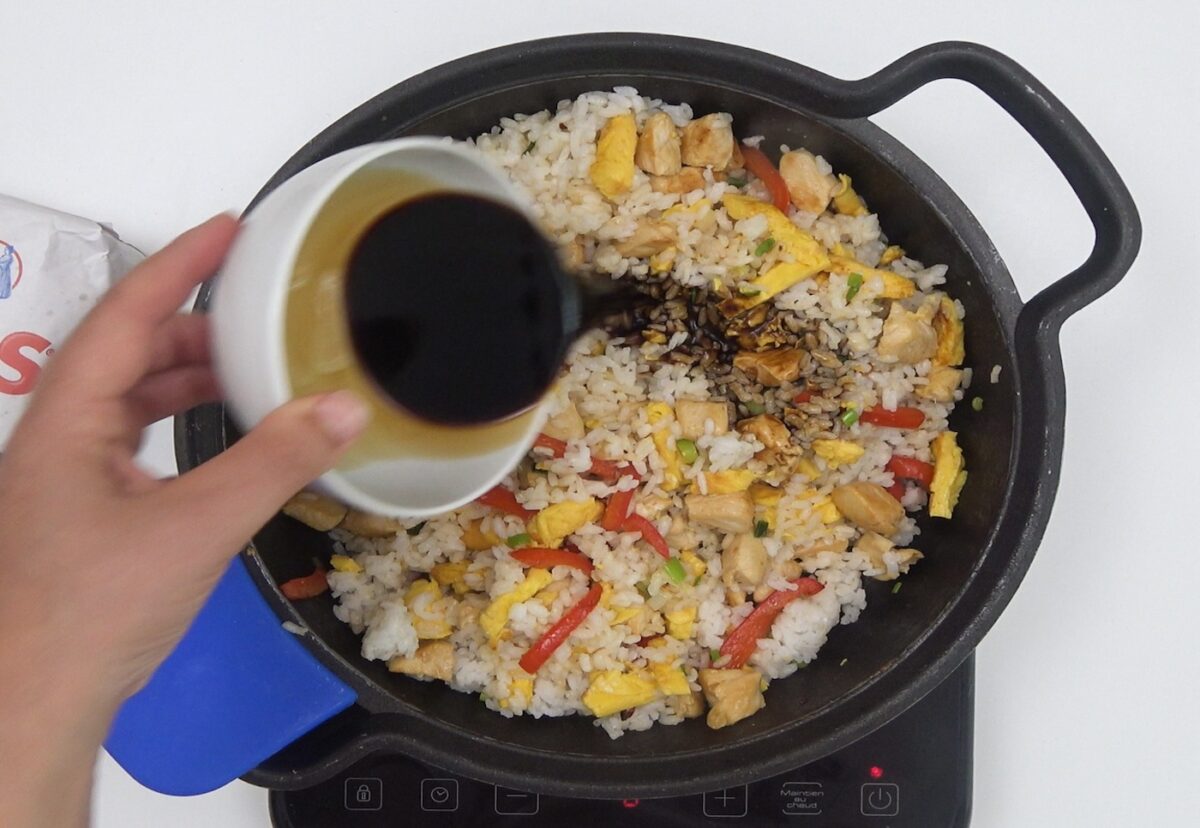 Cómo hacer arroz chaufa. Receta peruana fácil y sabrosa