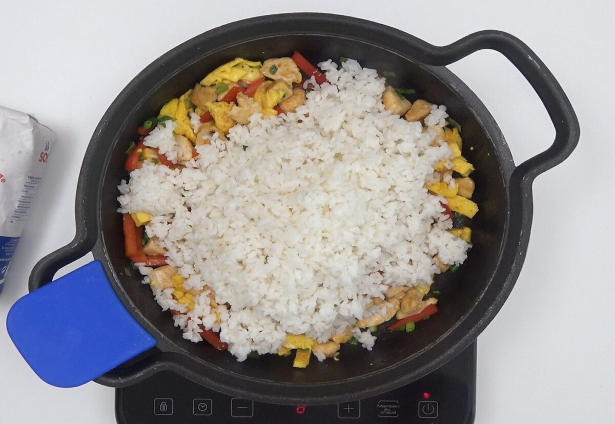Cómo hacer arroz chaufa. Receta peruana fácil y sabrosa