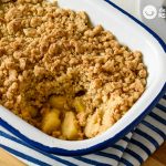 Crumble de manzana con el crujiente perfecto