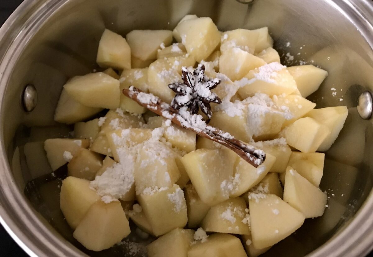 Crumble de manzana con el crujiente perfecto