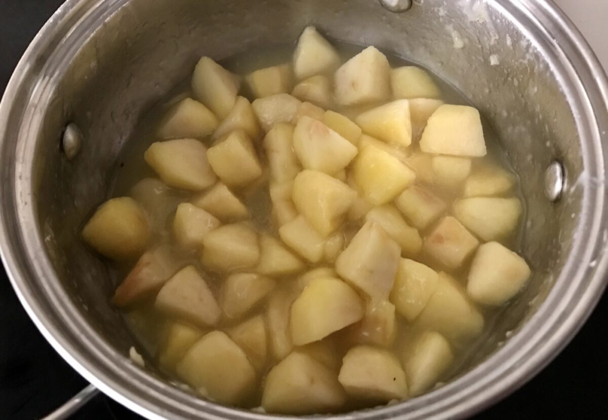 Crumble de manzana con el crujiente perfecto