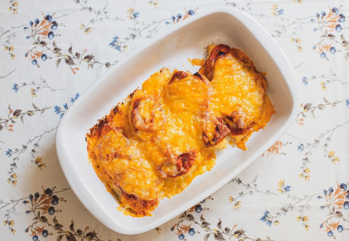 Milanesas de pollo a la napolitana