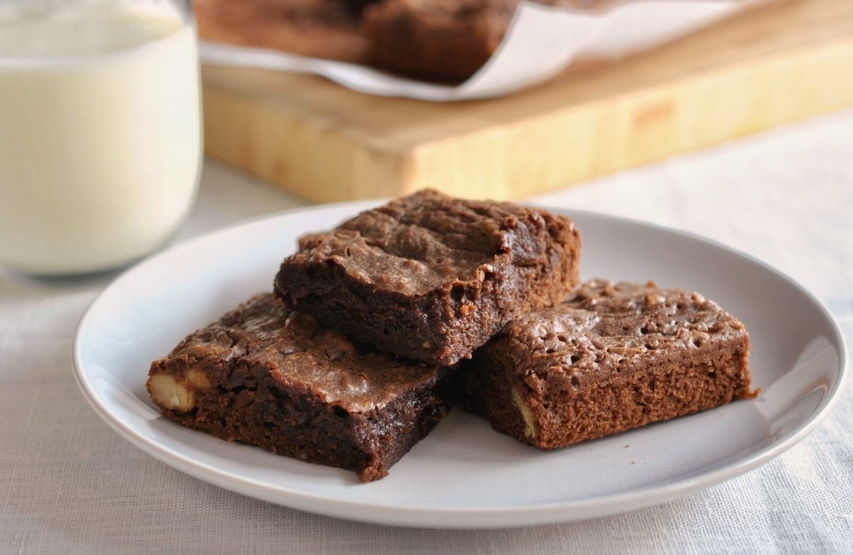brownie de nutella paso 12