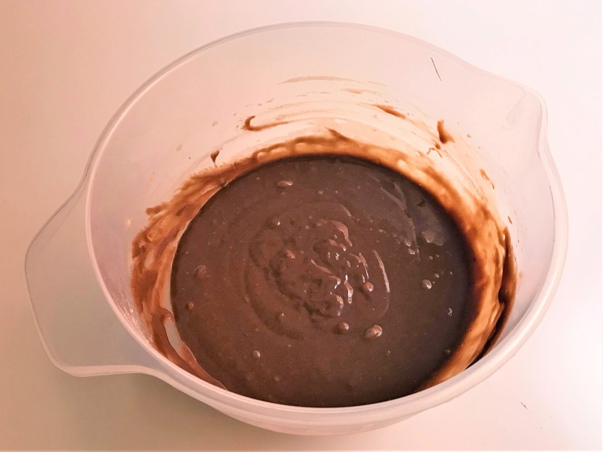 brownie de nutella paso 7