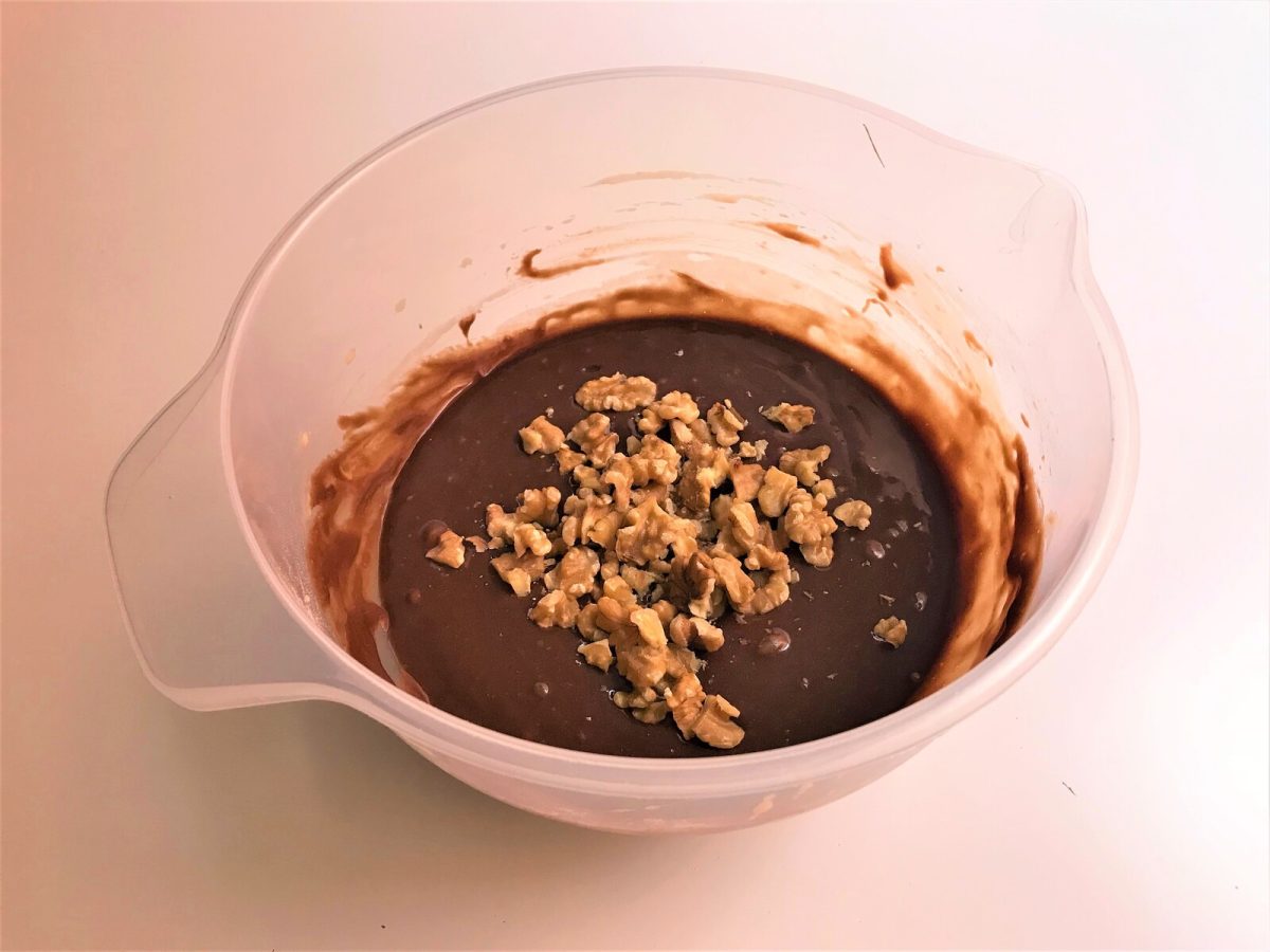 brownie de nutella paso 8