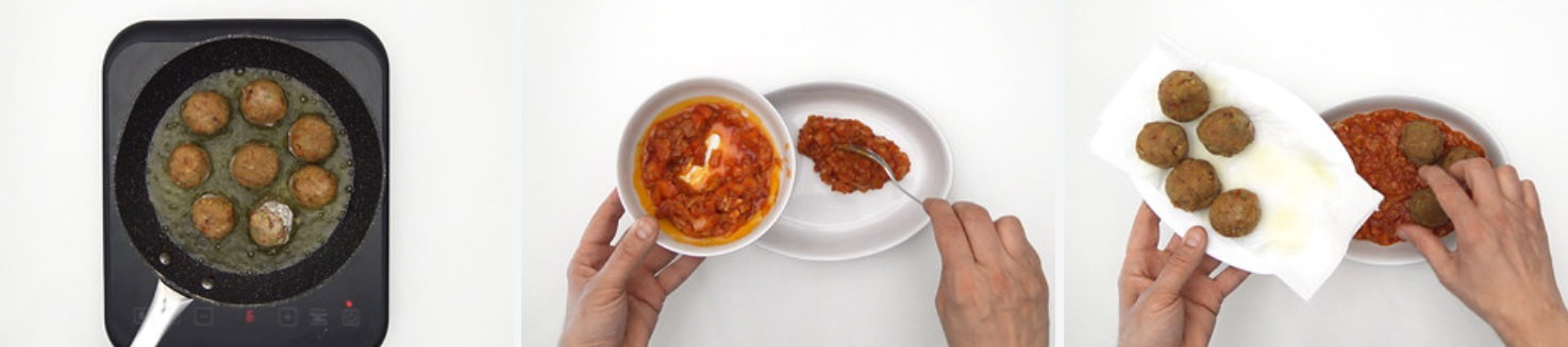 Albóndigas de berenjena ricas y jugosas. Receta vegetariana paso a paso