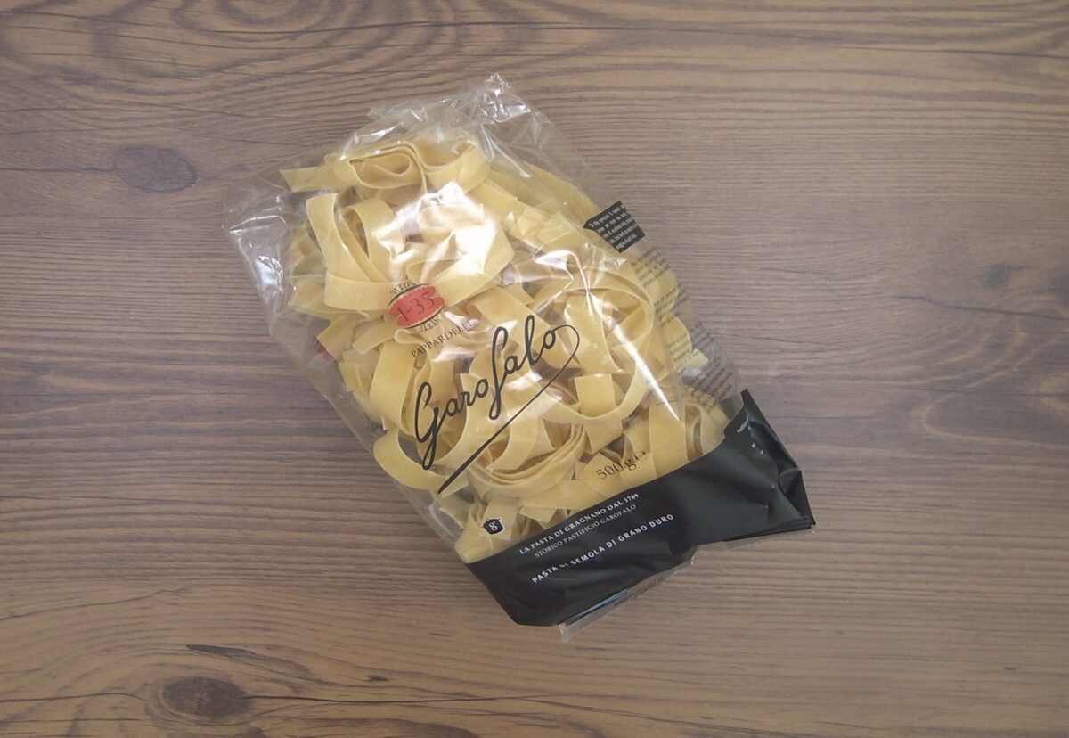 Pasta Pappardelle al ragú