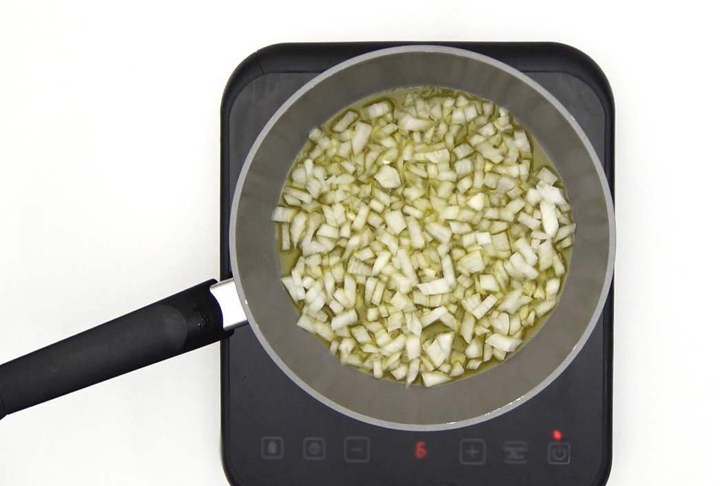Risotto con boletus y langostinos