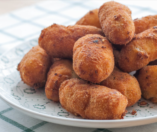 Croquetas caseras de jamón
