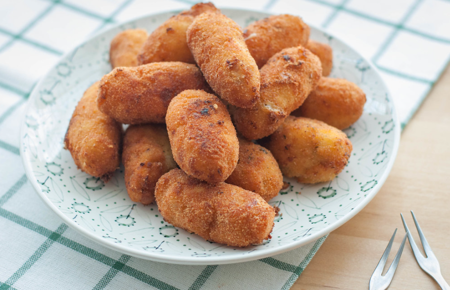 Croquetas caseras de jamón
