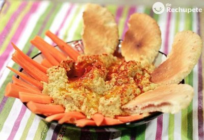 Hummus de berenjena o mutabal