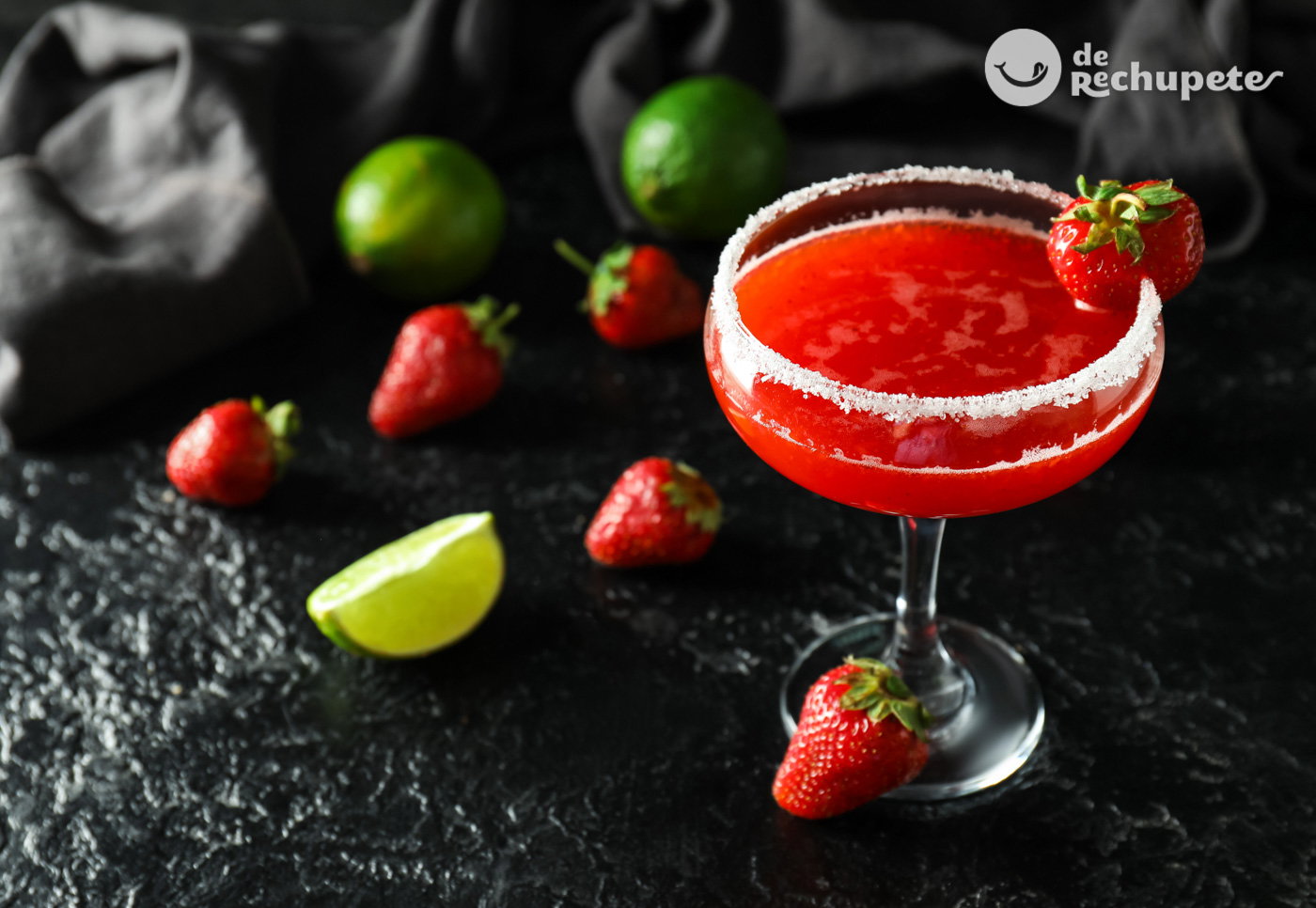 Daiquiri de fresa. Cómo hacer este cóctel en casa De Rechupete