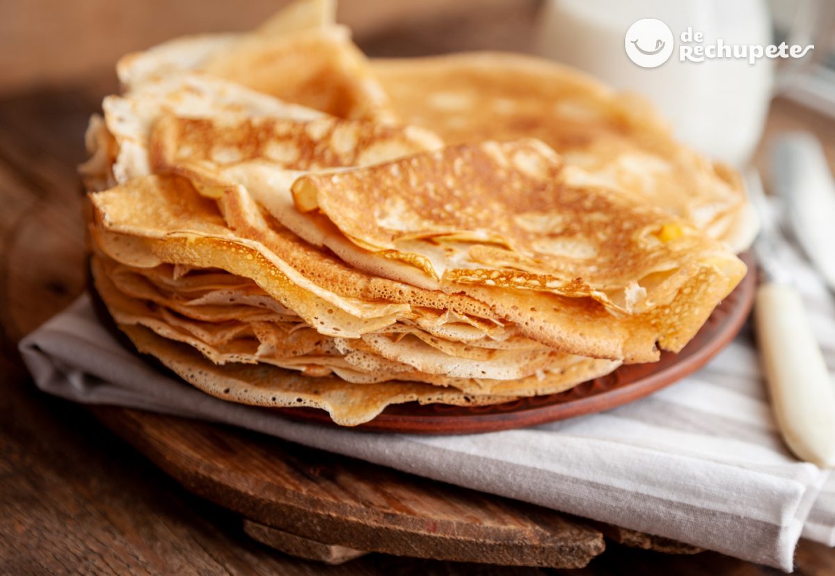 Crepes sin gluten. Receta fácil para celíacos