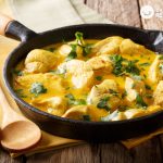 Pollo amarillo con arroz basmati. Receta guatemalteca paso a paso