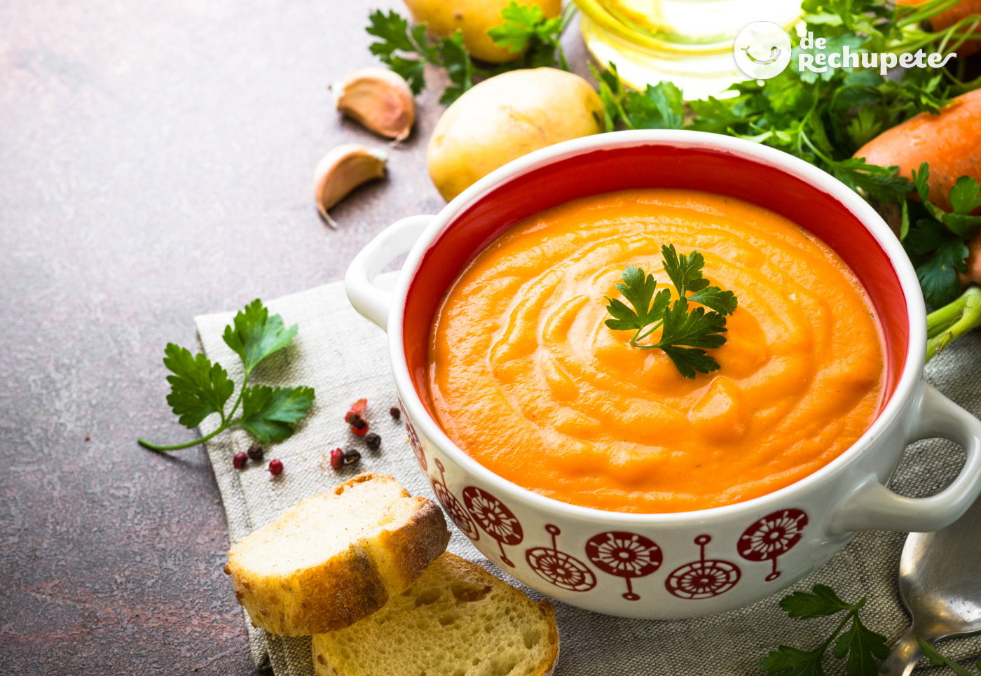 Cómo hacer un puré de zanahoria. Receta casera, fácil y cremosa