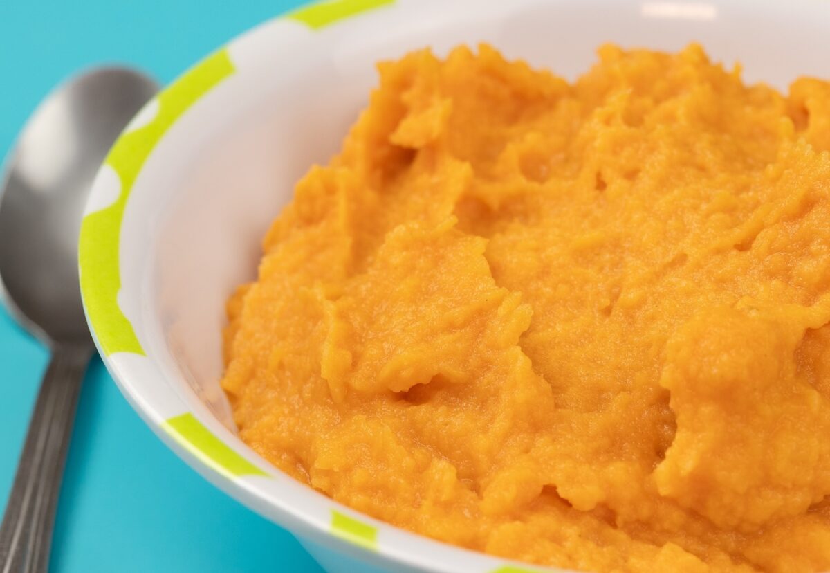 Puré de boniato, perfecto como guarnición