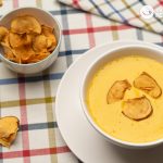Crema de calabaza y manzana. Una receta suave y fácil para disfrutar.