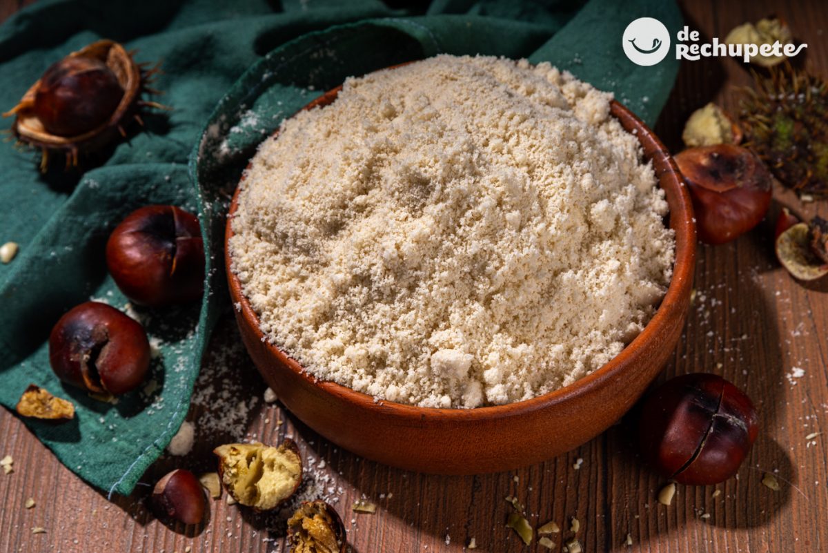 Harina de castañas. ¿Qué es? ¿Cómo se hace? Recetas con harina de castañas