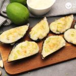 Mejillones gratinados con velouté de Albariño