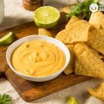Salsa o crema de queso Cheddar. Una receta irresistible para acompañar tus platos