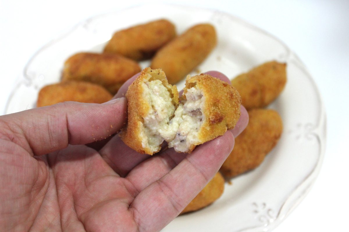 croquetas de setas paso 17