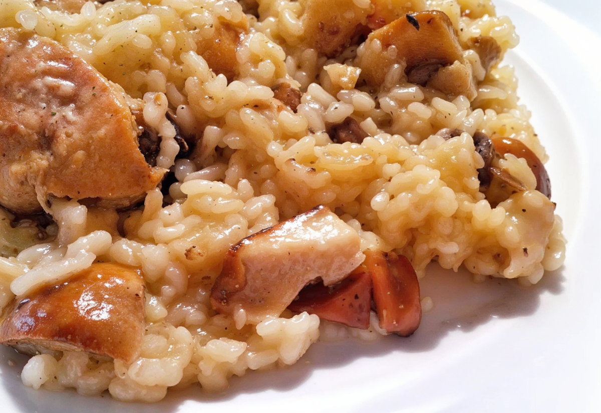 Arroz con Boletus