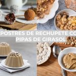 Postres deliciosos con pipas de girasol. ¿Cuál te gusta más?