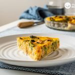 Quiche de verduras. Receta fácil con verduras para toda la familia