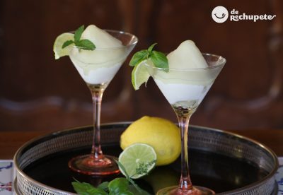 Sorbete de limón y cava